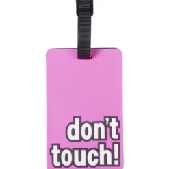 Porte étiquette de bagage Don't touch (3 modèles)