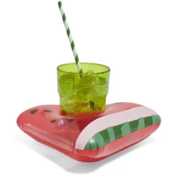 Porte verre gonflable pastèque