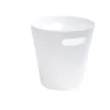 Poubelle de bureau plastique blanc 21,9x14xH21,2cm