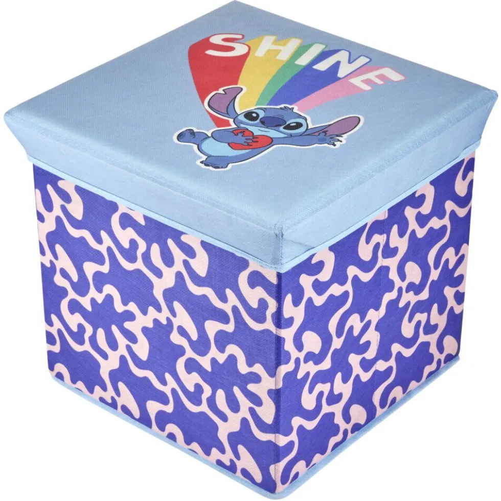 Pouf enfant Disney Stitch 30x30x30cm