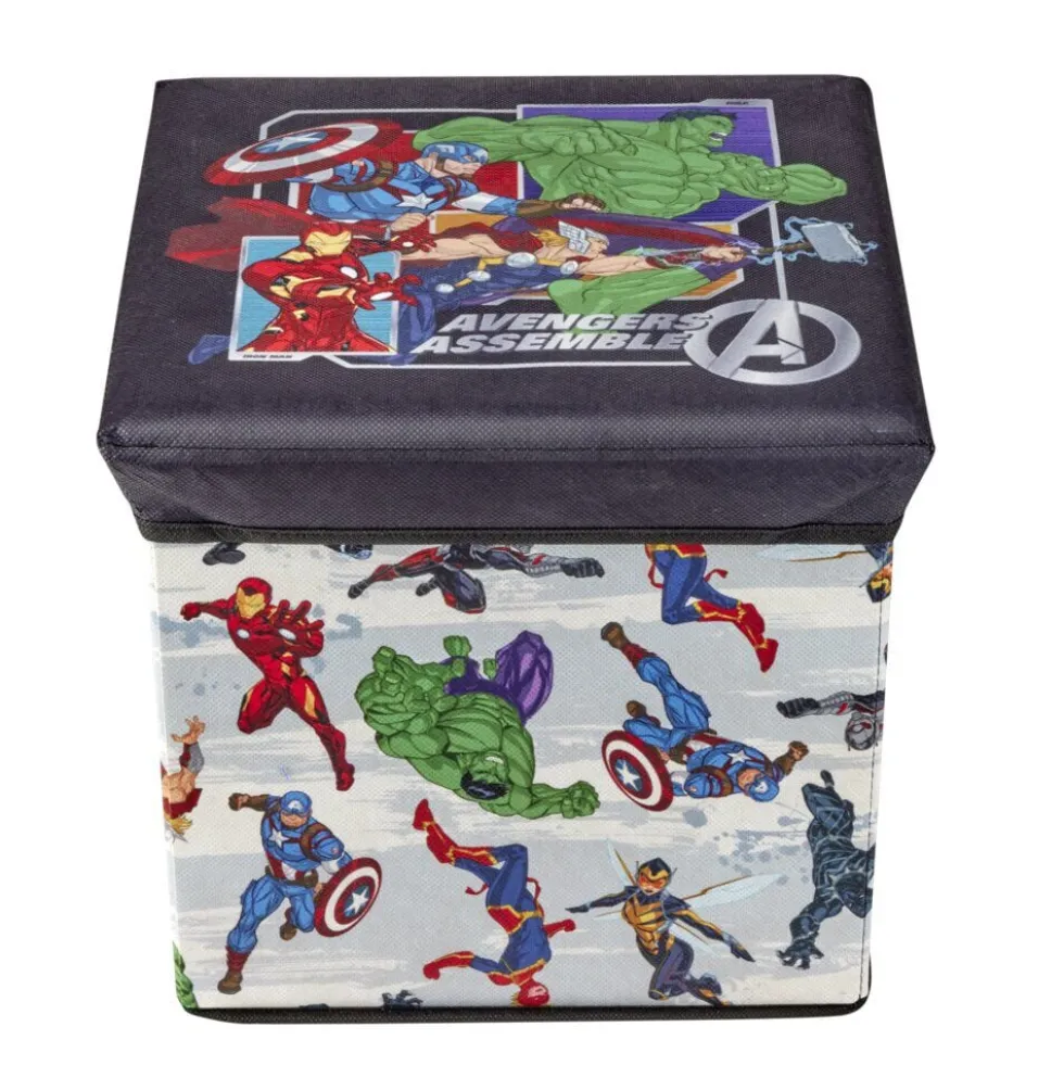 Pouf enfant Marvel Avengers 30x30x30cm