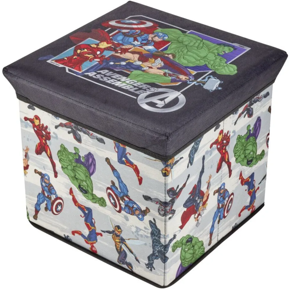 Pouf enfant Marvel Avengers 30x30x30cm