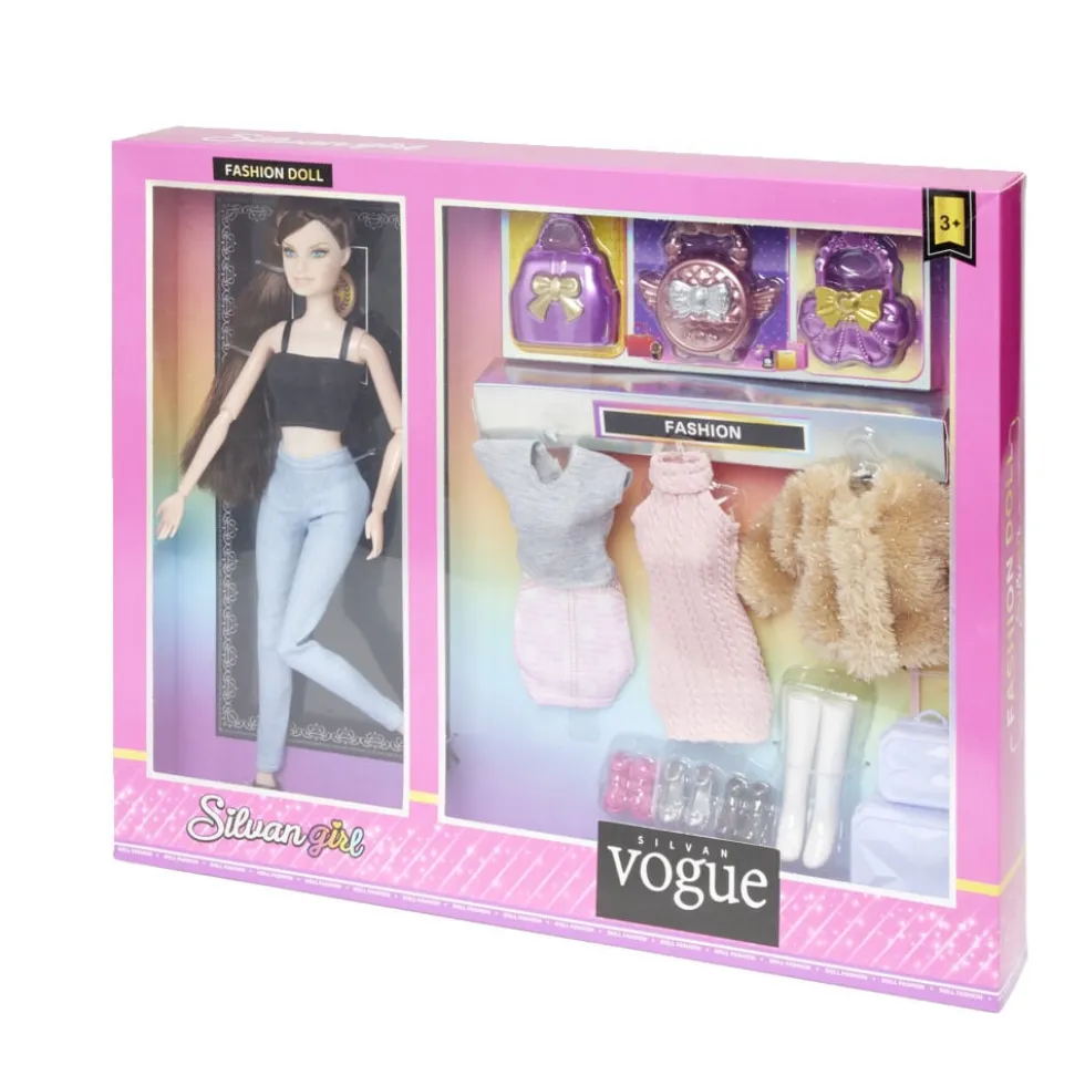 Poupée mannequin avec ses accessoires - 2 modèles