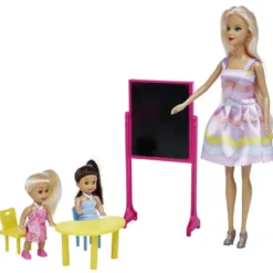 Poupée mannequin métier H.30 cm avec accessoires