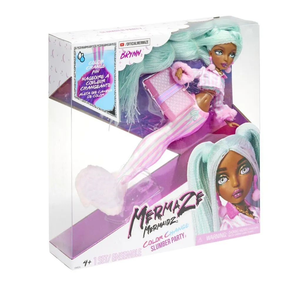 Poupée mannequin sirène Mermaze Mermaidz changement de couleur L34cm (5 modèles)