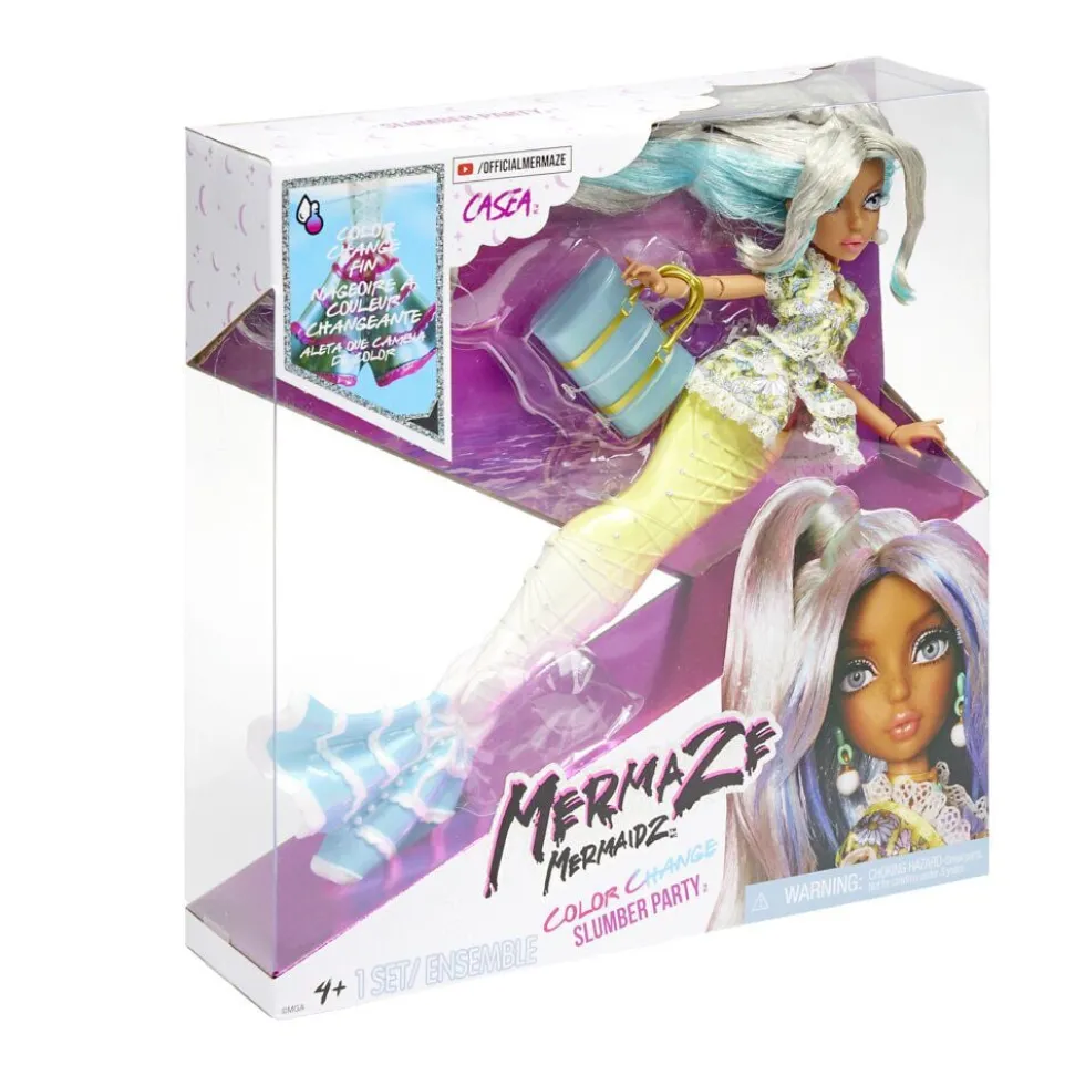 Poupée mannequin sirène Mermaze Mermaidz changement de couleur L34cm (5 modèles)