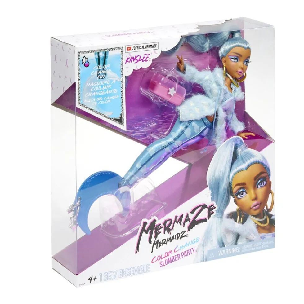 Poupée mannequin sirène Mermaze Mermaidz changement de couleur L34cm (5 modèles)