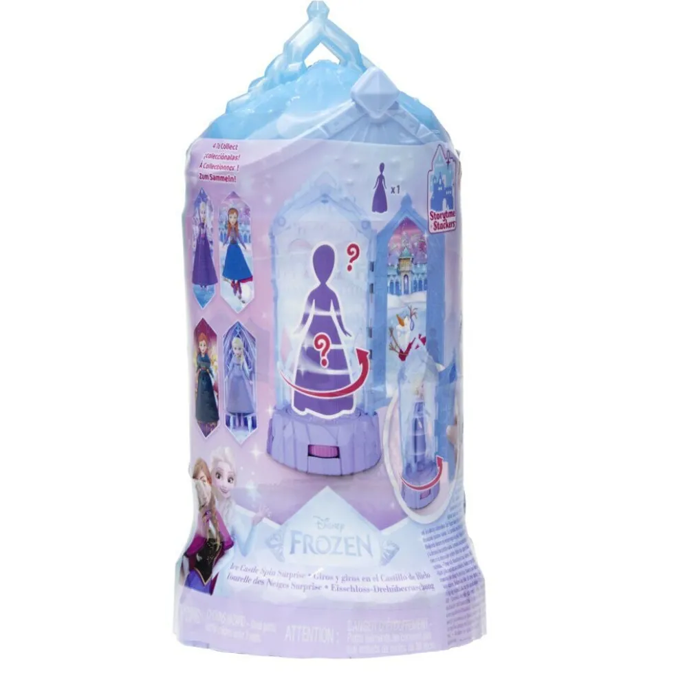 Poupée tourelle reine des neiges Frozen Ø7,5xH16cm (3 modèles)