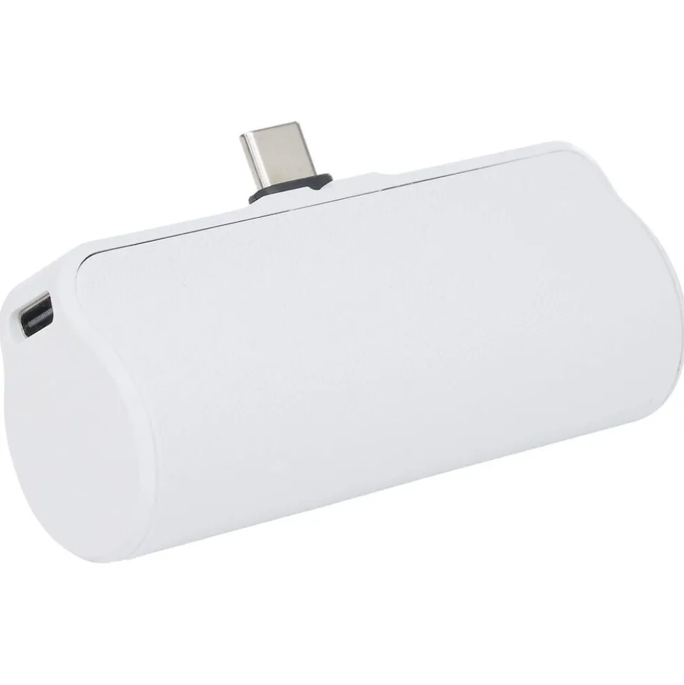 Powerbank mini lightning blanc