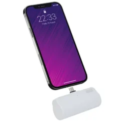 Powerbank mini type C blanc
