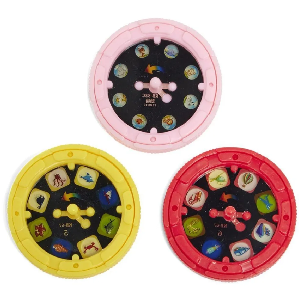 Projecteur lampe de poche 24 images polystyrène + 3 ans - 3 coloris