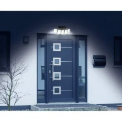 Projecteur LED mural solaire autonomie 10H