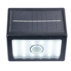 Projecteur mural détecteur mouvement solaire 24LED 120lm 11x11xH6cm