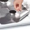 Protection pour cuisinière grise x4