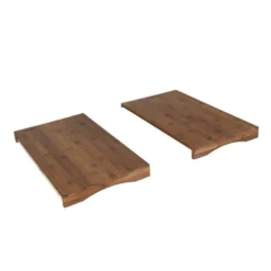 Protection pour plaque de cuisson x2 et planche à découper bois 54x30xH4,5cm
