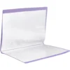 Protège document A4 couverture violet transparent 60 vues