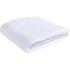 Protège oreiller carré blanc 63x63cm