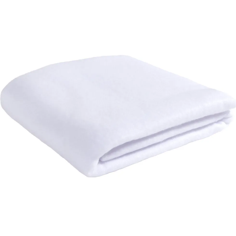 Protège oreiller carré blanc 63x63cm