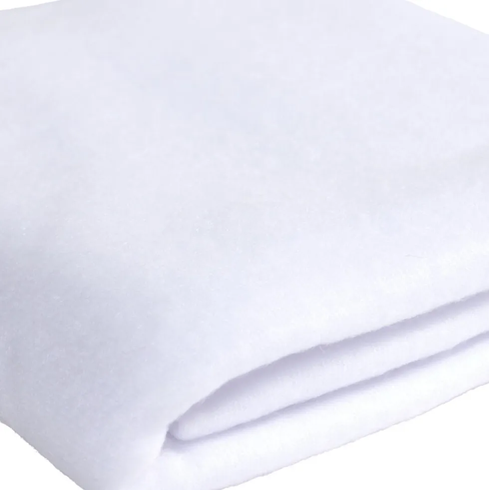 Protège oreiller rectangulaire blanc 53x73cm