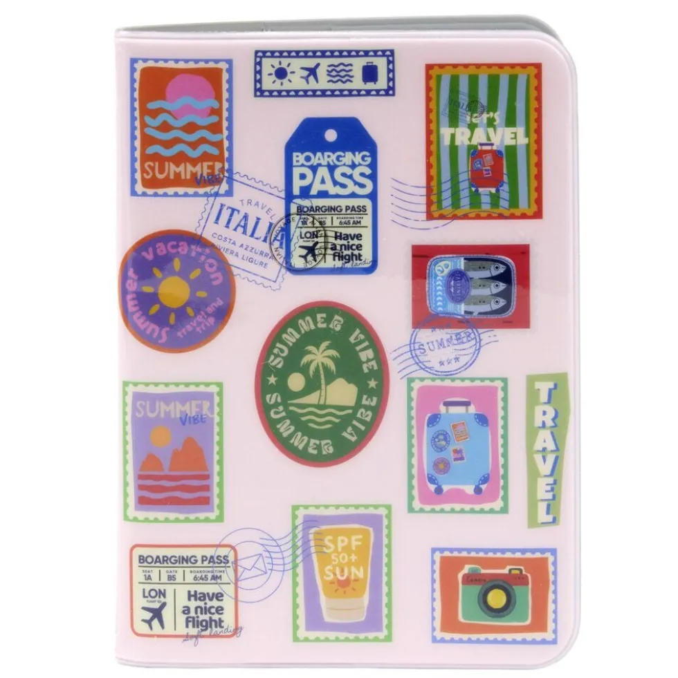 Protège passeport à motif (plusieurs modèles)