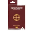 Protège passeport transparent