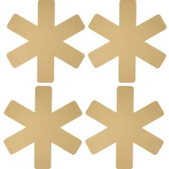 Protège-poêle x4 feutrine Ø38cm (4 modèles)