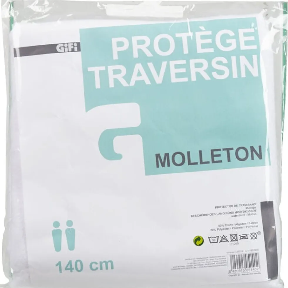 Protège traversin 140
