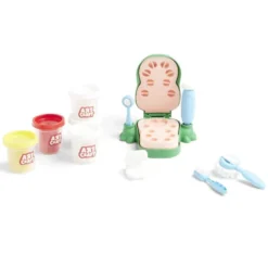Pâte à modeler dinosaure dentiste