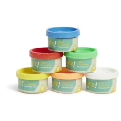 Pâte à modeler mini pot 25g x6