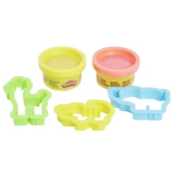 Pâte à modeler Play-Doh 2x56gr avec 3 accessoires (2 modèles)