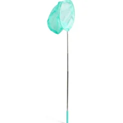 Épuisette télescopique inox et polyester 38 à 86cm - 3 coloris