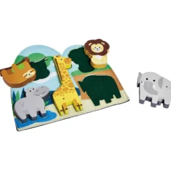 Puzzle animaux feutrine