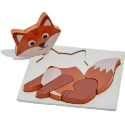 Puzzle bois encastrable, 3 modèles