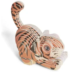 Puzzle 3D en bois animaux DIY - 6 modèles