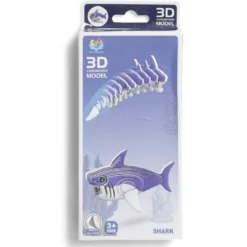 Puzzle 3D en bois animaux DIY - 6 modèles