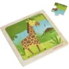 Puzzle en bois 9 pièces