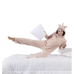 Pyjama combinaison licorne et fleurs Taille S