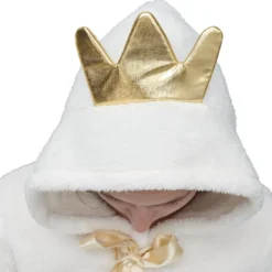 Pyjama combinaison princesse blanc doré femme Taille S
