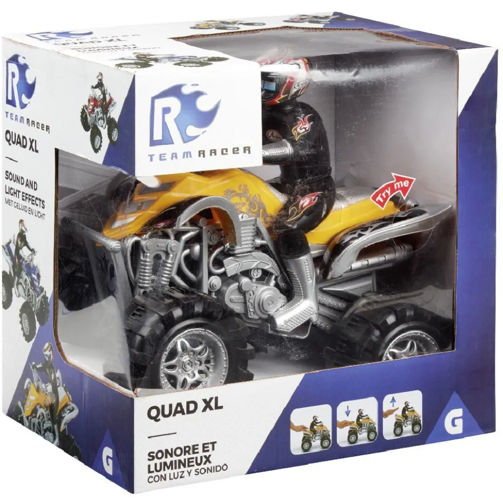 Quad friction son et lumière 3 coloris