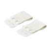 Rallonge de soutien-gorge polyester blanc 30x10mm