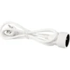 Rallonge électrique blanche 1,5 m
