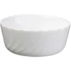 Ramequin en céramique blanc forme rond
