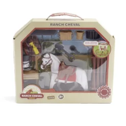 Ranch avec ses accessoires