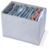 Rangement dressing 7 compartiments pliable 43x27xH32cm
