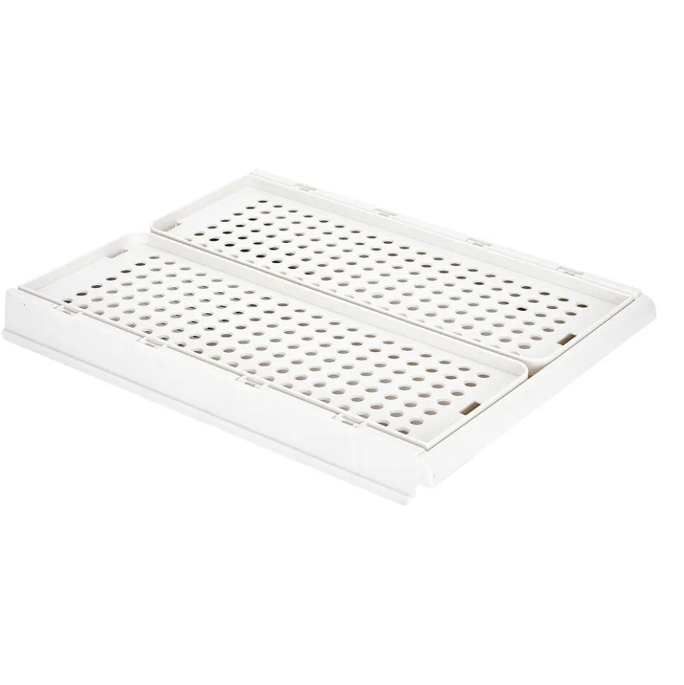 Rangement dressing superposable coulissant blanc grand modèle