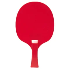 Raquette de ping-pong avec 1 balle 26x14xEp5cm (4 modèles)