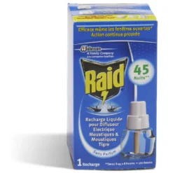 Recharge anti moustiques RAID