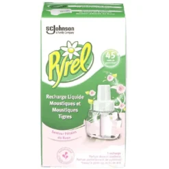 Recharge liquide pour diffuseur Pyrel moustiques et moustiques tigres
