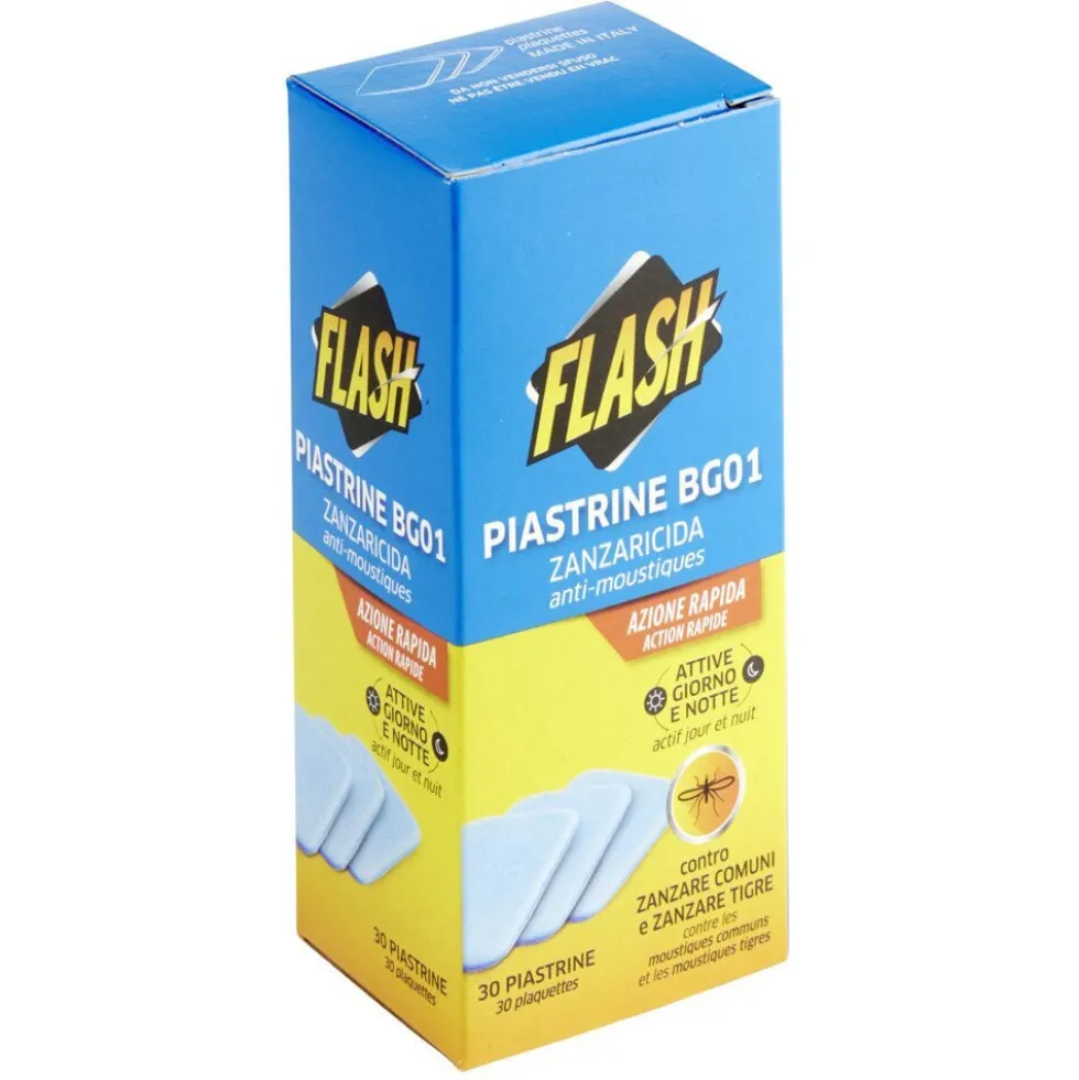 Recharge plaquette x30 pour diffuseur anti moustiques Flash