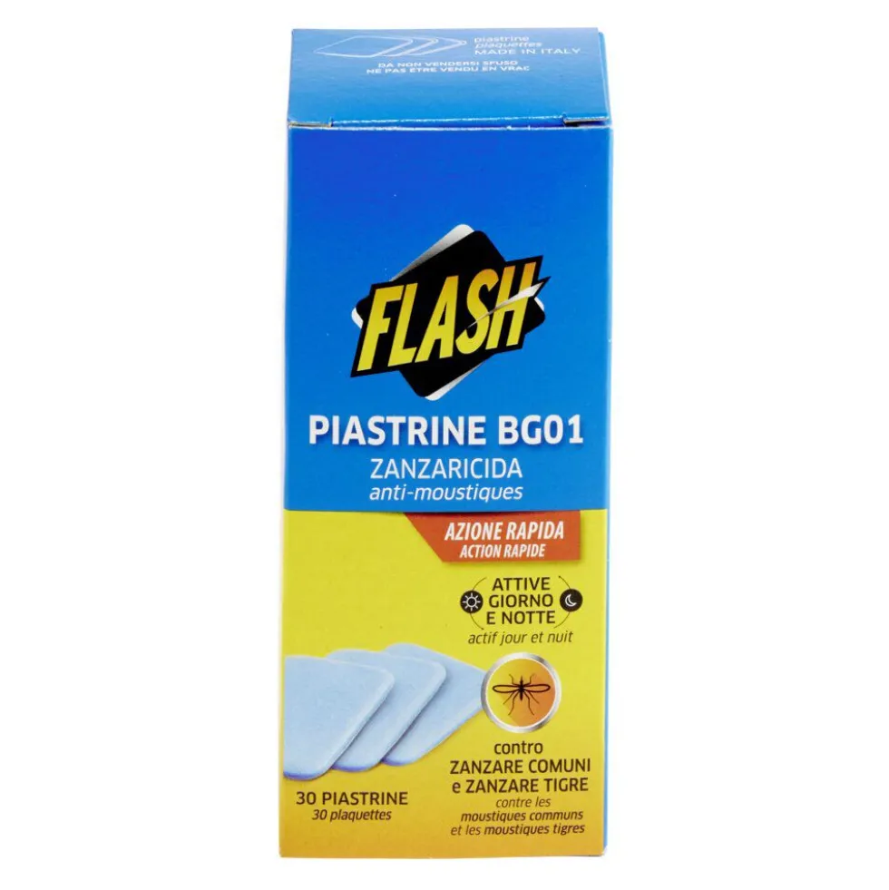 Recharge plaquette x30 pour diffuseur anti moustiques Flash